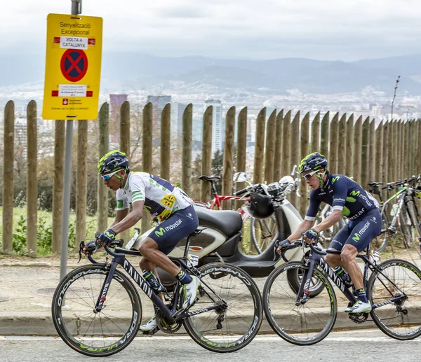 Quintana Brothers - Volta Ciclista Catalunya 2016 — Stock fotografie