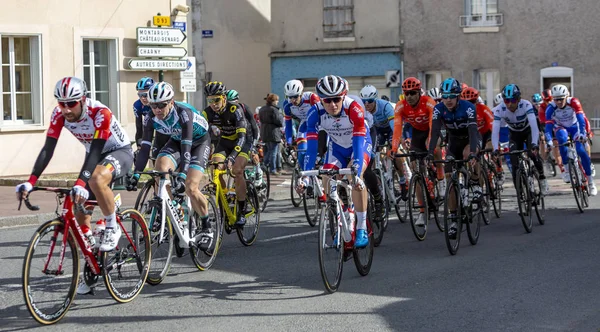 O Pelotão - Paris-Nice 2019 — Fotografia de Stock