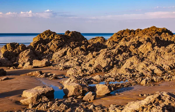 Divoká Skalnatá Pláž Bretani Pobřeží Armor — Stock fotografie