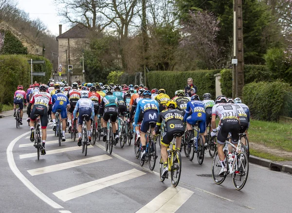 Το Peloton - Παρίσι-Νίκαια 2019 — Φωτογραφία Αρχείου