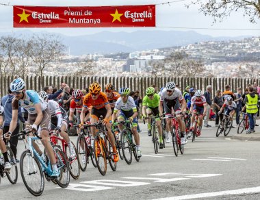 Barselona - tur de Catalunya 2016 Peloton