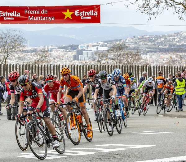 El Pelotón de Barcelona - Tour de Catalunya 2016 — Foto de Stock