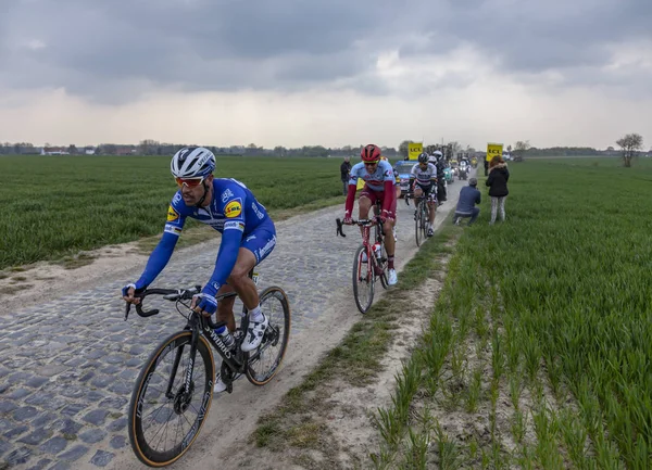 The Winner Philippe Gilbert - Paris-Roubaix 2019 — Stock Photo, Image