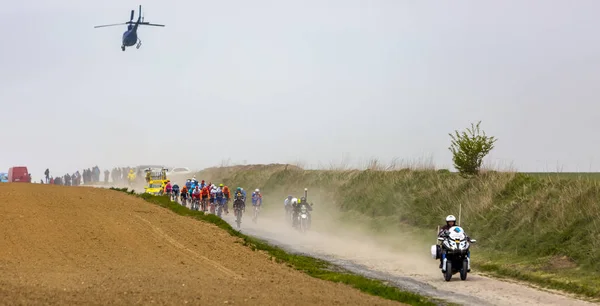El Pelotón - París-Roubaix 2019 — Foto de Stock