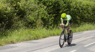 Bisikletçi Nathan Brown - Criterium du Dauphine 2017