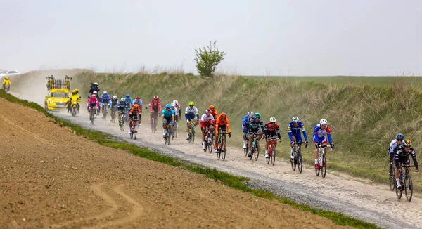 El Pelotón - París-Roubaix 2019 — Foto de Stock