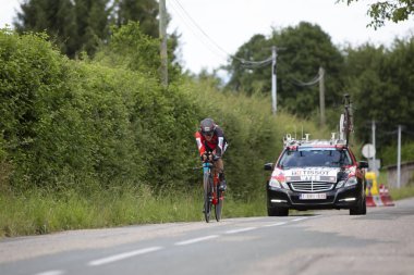 Bisikletçi Danilo Wyss - Criterium du Dauphine 2017