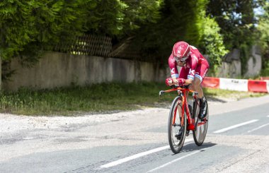 Bisikletçi Tiago Machado - Criterium du Dauphine 2017
