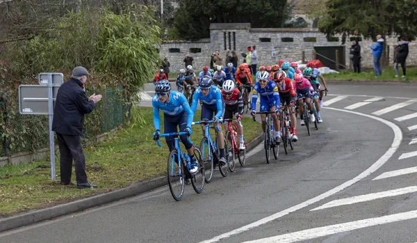 Peloton-巴黎-尼斯-尼斯2019年 — 图库照片