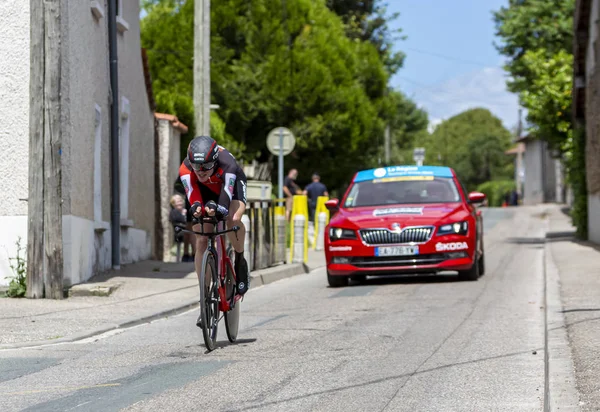 El ciclista Ben Hermans - Criterium du Dauphine 2017 — Foto de Stock