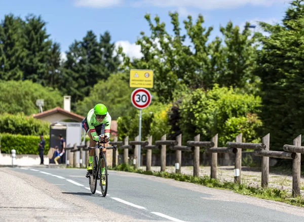 The Cyclist Davide Formolo - Criterium du Dauphine 2017 — Stock Photo, Image