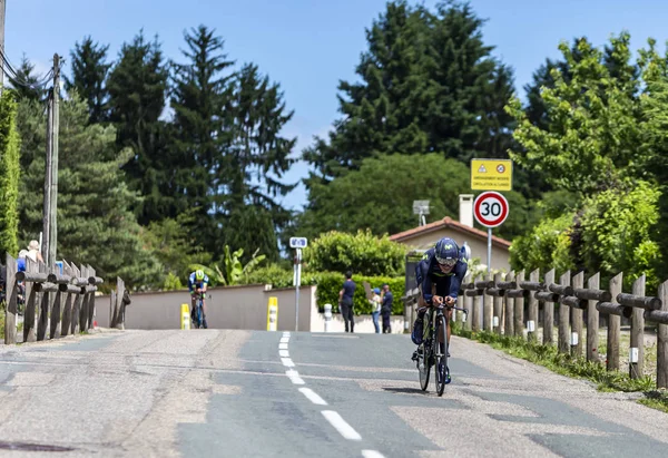 O ciclista Richard Carapaz - Critério du Dauphine 2017 — Fotografia de Stock
