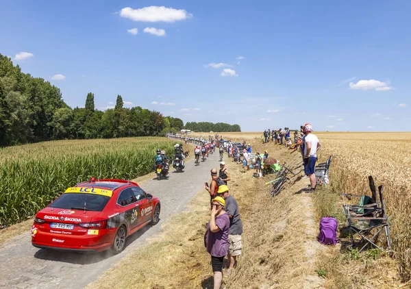 The Peloton - Tour de France 2018 — Stock Photo, Image