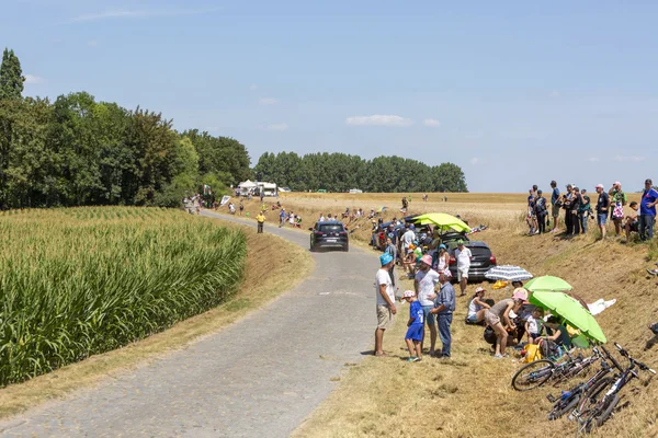 Espectadores - Tour de France 2018 — Foto de Stock