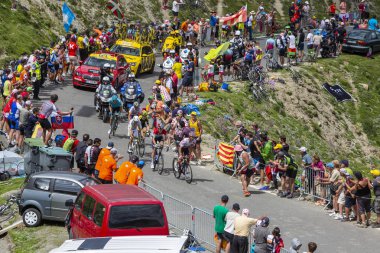 Col du Tourmalet üzerinde Breakaway-Tur de Fransa 2018