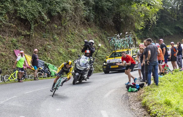 Primoz Roglic - Тур де Франс 2018 — стоковое фото