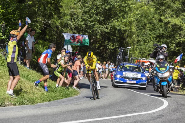 Rowerzysta Julian Alaphilippe-Tour de France 2019 — Zdjęcie stockowe