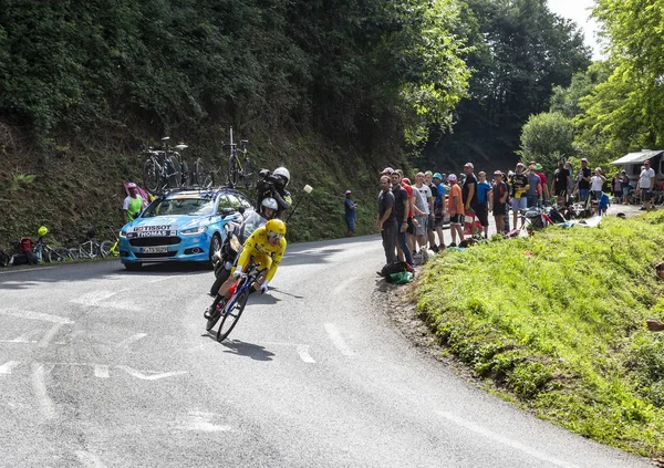 Gerseznámil Thomas-vítěz Tour de France 2018 — Stock fotografie