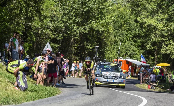 The Cyclist Adam Yates - Tour de France 2019 — Stock Photo, Image