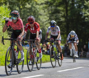 Kadın Bisikletçi Sofie De Vuyst - Le Tour de Fran tarafından La Course