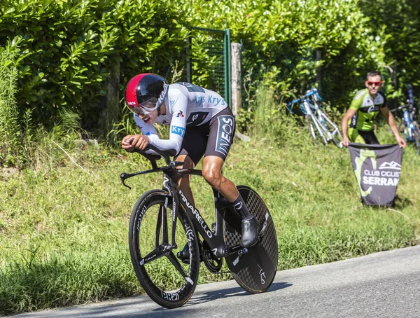 Bisikletçi Egan Bernal - Fransa Bisiklet Turu 2019 — Stok fotoğraf