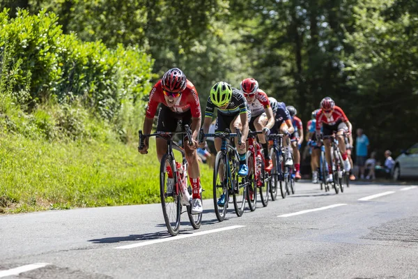 Le Tour de France 2019 tarafından Feminen Peloton - La Course — Stok fotoğraf