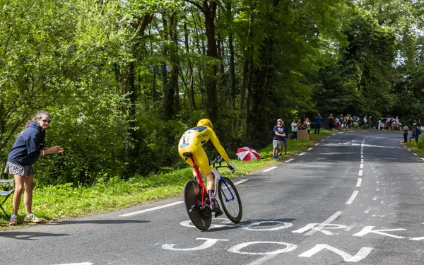 Geraint Thomas - El ganador del Tour de Francia 2018 — Foto de Stock