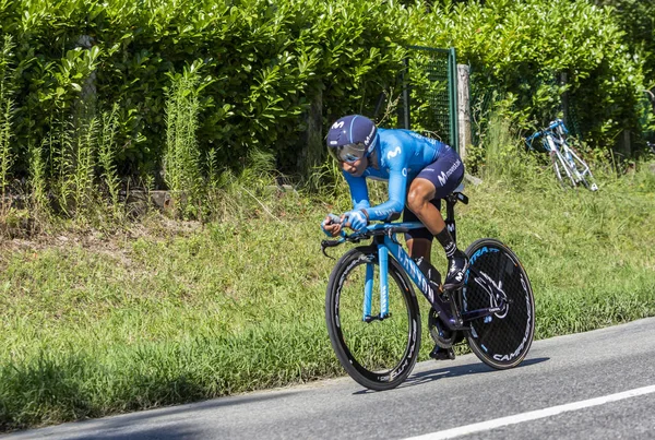 Bisikletçi Nairo Quintana - Fransa Bisiklet Turu 2019 — Stok fotoğraf
