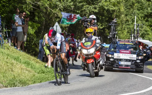 ザ サイクリスト イーガン ベルナル - ツール・ド・フランス 2019 — ストック写真