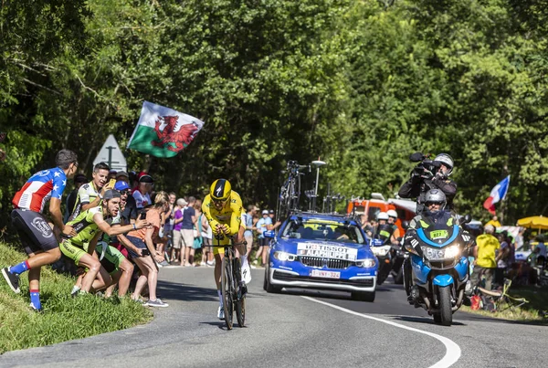 Cyklista Julian Alaphilippe-Tour de France 2019 — Stock fotografie