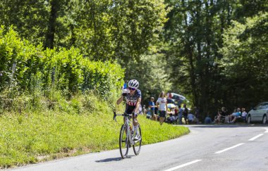 Kadın Bisikletçi Ruth Winder - Le Tour de France tarafından La Course 