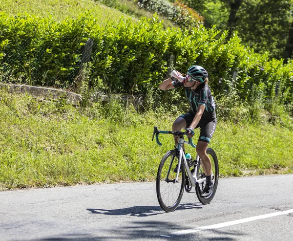 La ciclista Elizabeth Banks - Corso di Le Tour de Fra — Foto Stock