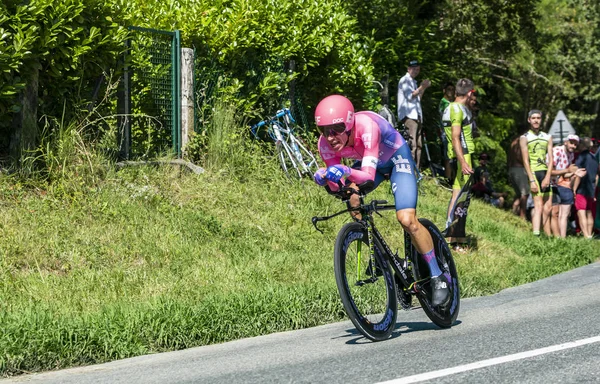 El ciclista Rigoberto Uran - Tour de France 2019 — Foto de Stock