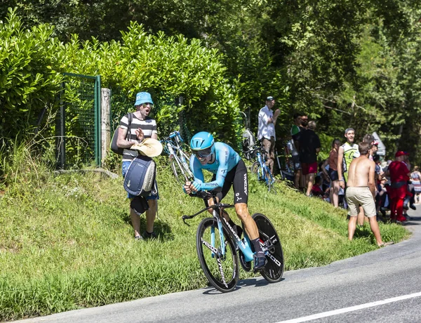 El ciclista Jakob Fuglsang - Tour de France 2019 — Foto de Stock