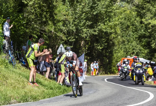 The Cyclist Romain Bardet - Tour de France 2019 – stockfoto
