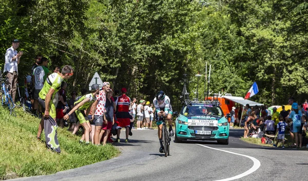 El ciclista Patrick Konrad - Tour de France 2019 — Foto de Stock