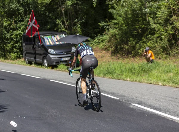 Kadın Bisikletçi Elizabeth Banks - Le Tour de Fra tarafından La Course — Stok fotoğraf