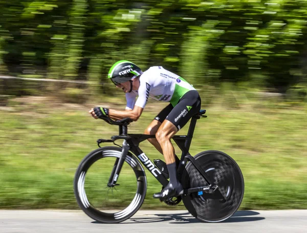 Bisikletçi Roman Kreuziger - Fransa Bisiklet Turu 2019 — Stok fotoğraf