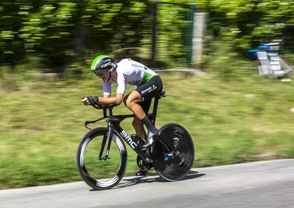 Bisikletçi Roman Kreuziger - Fransa Bisiklet Turu 2019 — Stok fotoğraf