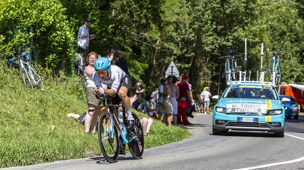 El ciclista Alexey Lutsenko - Tour de France 2019 — Foto de Stock