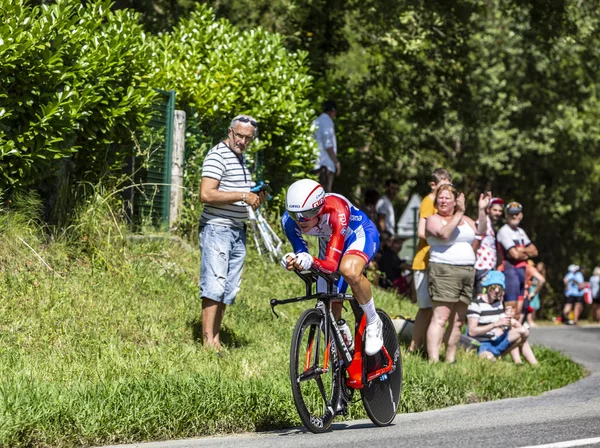 El ciclista Rudy Molard - Tour de France 2019 — Foto de Stock