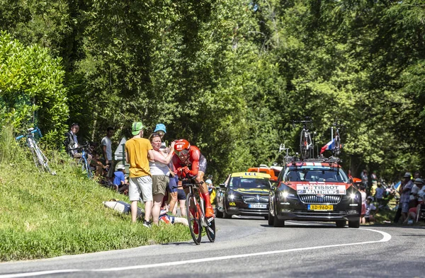 Bosdarros France July 2019 Australian Cyclist Michael Matthews Team Sunweb — Stock Photo, Image