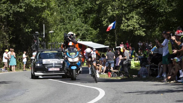 Bosdarros Frankrijk Juli 2019 Australische Wielrenner Richie Porte Van Team — Stockfoto