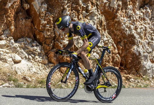Col Serre Tourre Francia Julio 2016 Ciclista Francés Romain Sicard — Foto de Stock