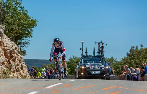 Col Serre Tourre Francia Julio 2016 Ciclista Austriaco Patrick Konrad — Foto de Stock