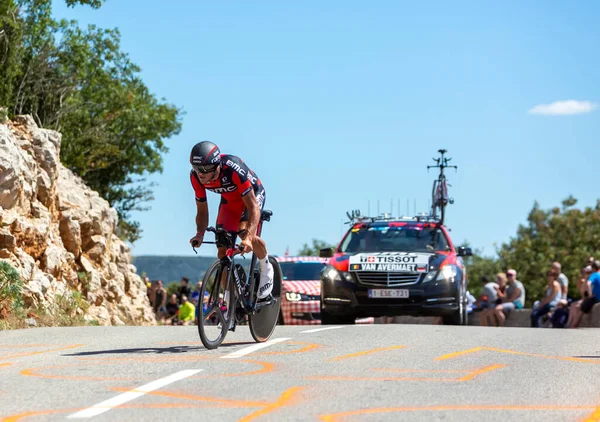 Col Serre Tourre Frankrike Juli 2016 Den Belgiske Syklisten Greg – stockfoto