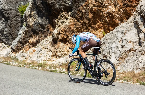 Col Serre Tourre Francja Lipca 2016 Belgijski Kolarz Jan Bakelants — Zdjęcie stockowe