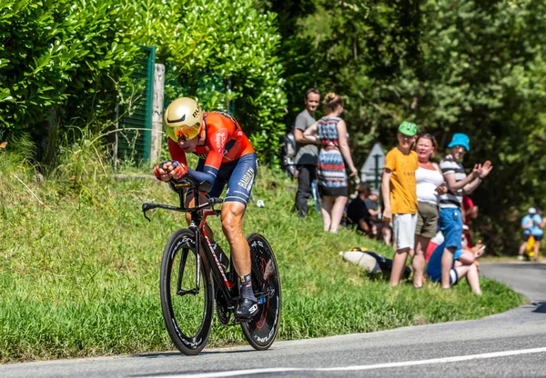 Bosdarros Frankrijk Juli 2019 Italiaanse Wielrenner Vincenzo Nibali Van Team — Stockfoto