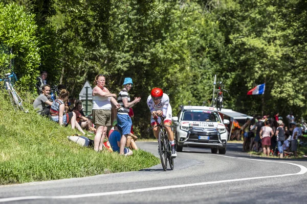 Bosdarros Francja Lipca 2019 Portugalski Kolarz Rui Costa Zea Team — Zdjęcie stockowe