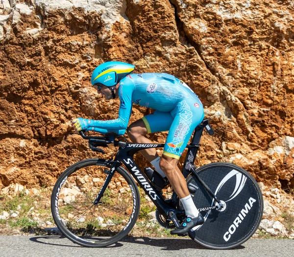 Col Serre Tourre Frankrike Juli 2016 Den Italienske Cyklisten Vincenzo — Stockfoto